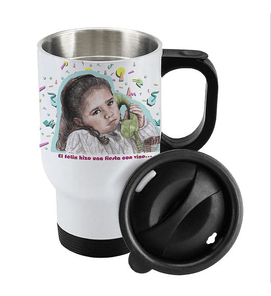Mug Térmico Anita Los 80