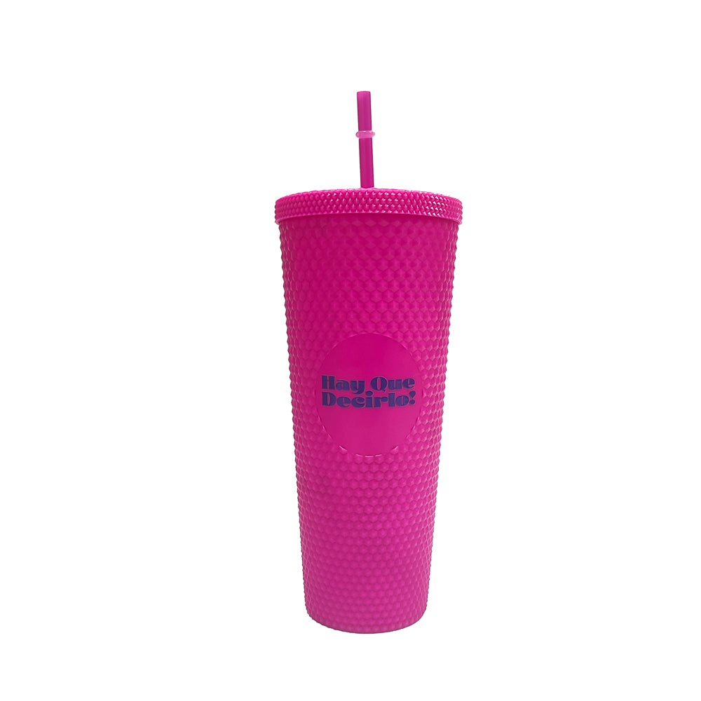 Vaso Tumbler Hay que Decirlo - Rosa