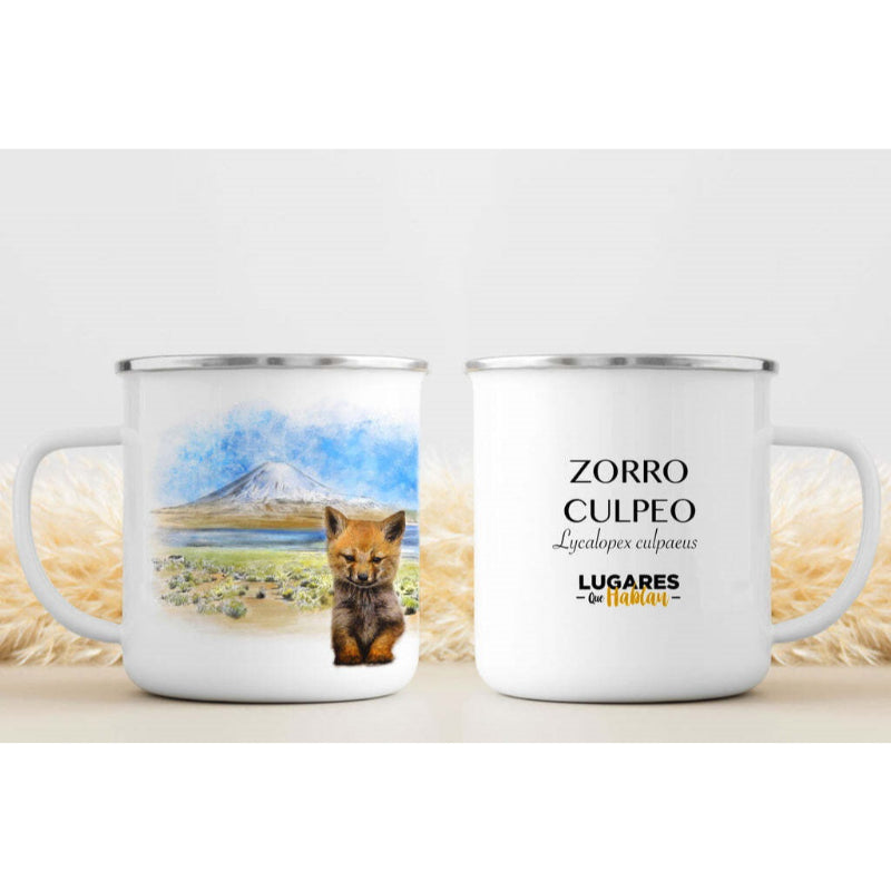 Tazón Metálico Enlozado -Lugares Que Hablan