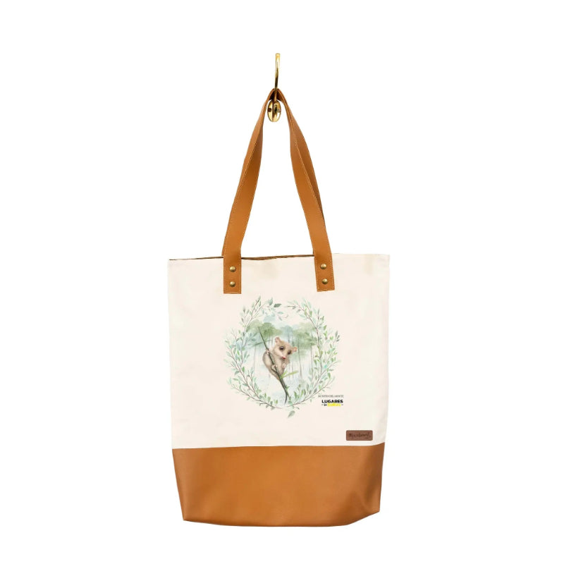 Totebag Ecocuero Café- Lugares que Hablan