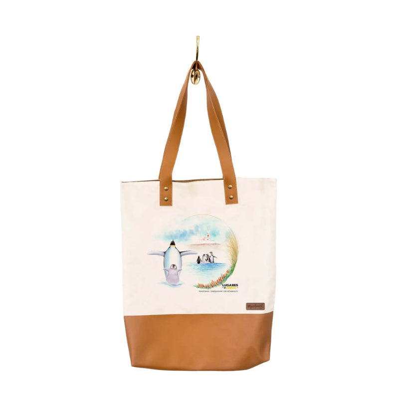 Totebag Ecocuero Café- Lugares que Hablan