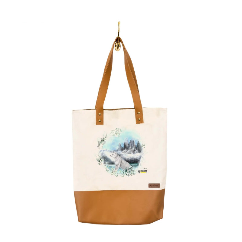 Totebag Ecocuero Café- Lugares que Hablan
