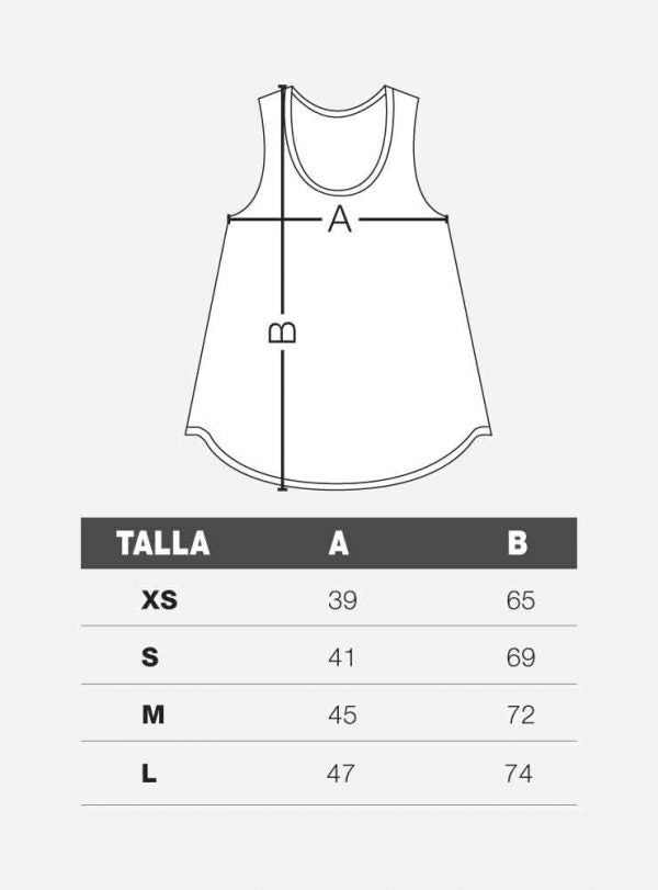 Polera Mujer Sin Manga- Ballena Jorobada