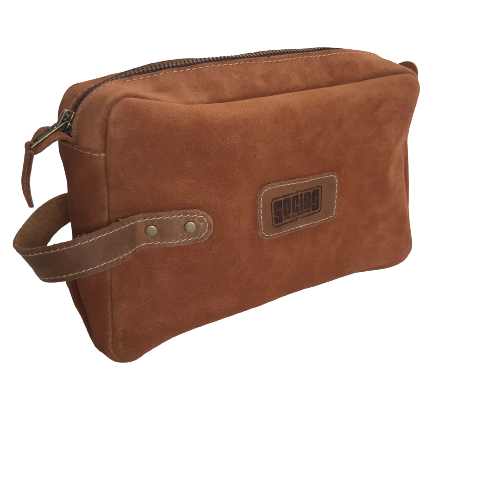 Necessaire Varanasi Reno Y Cuero Café