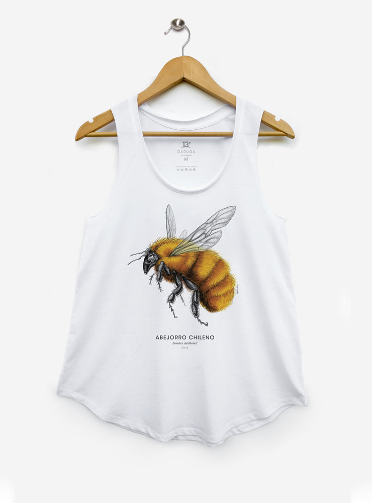Polera Mujer Sin Manga – Abejorro Chileno