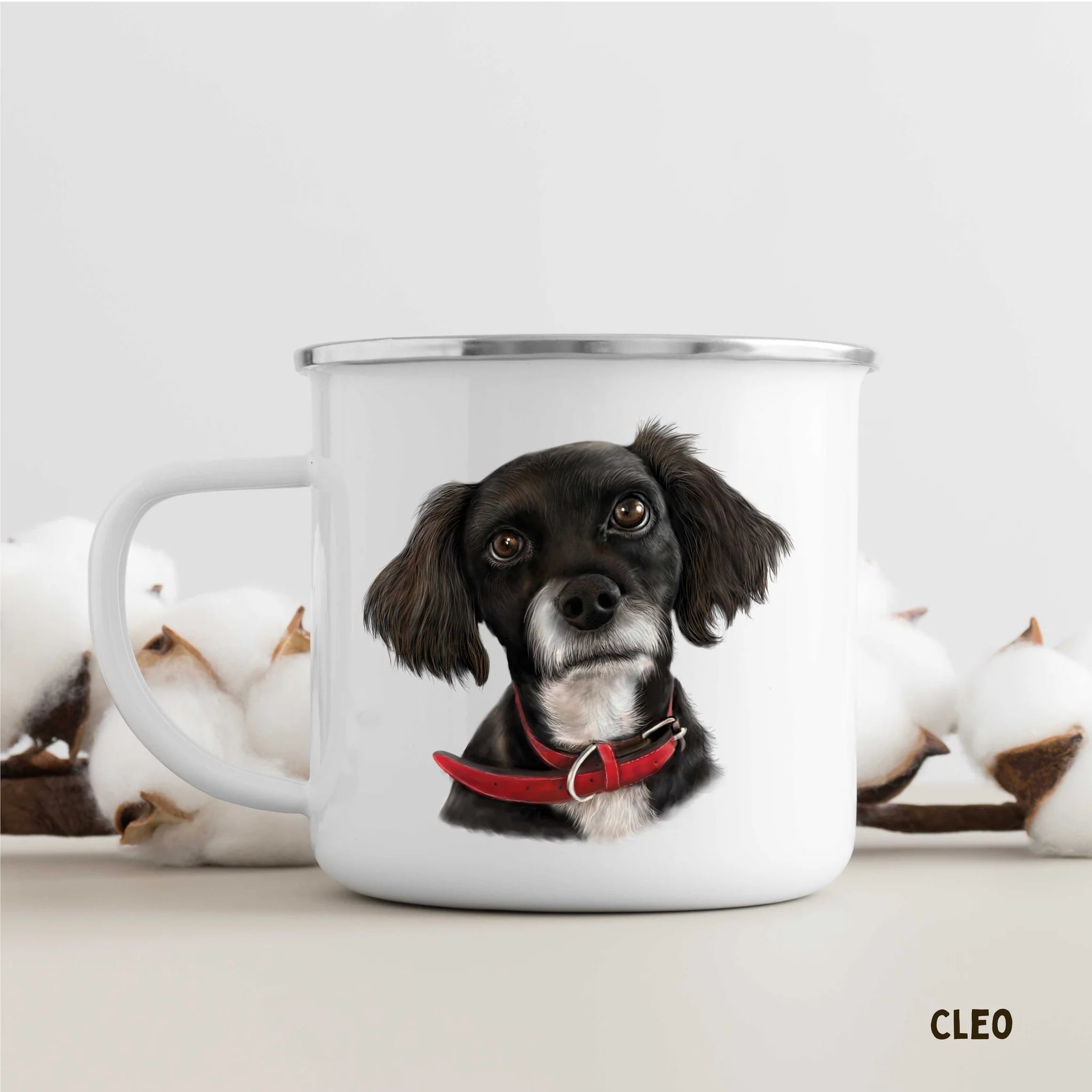 Tazón enlozado Zoom Animal 13c