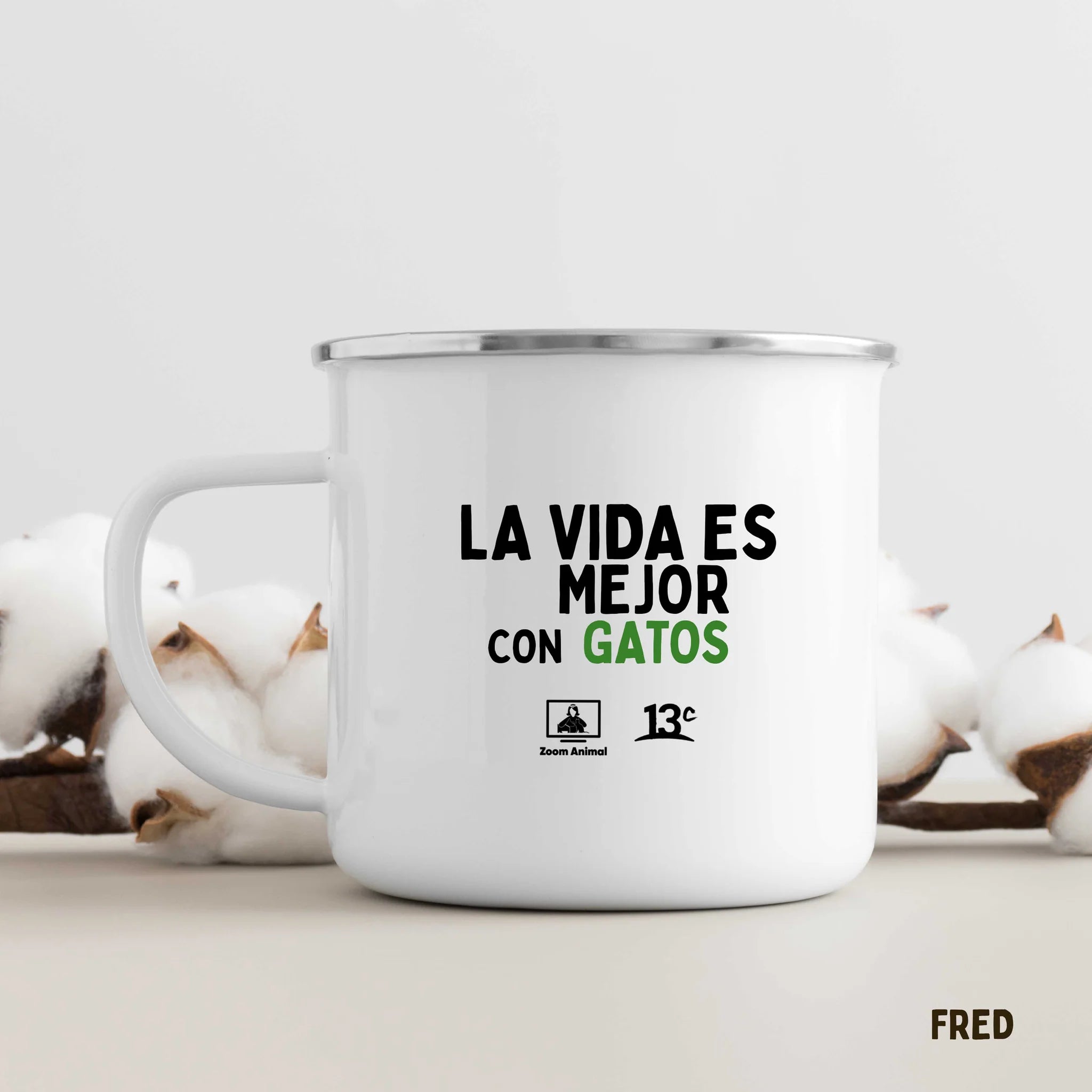 Tazón enlozado Zoom Animal 13c