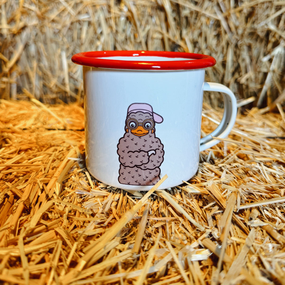 Tazón enlozado Guru Guru - Rojo