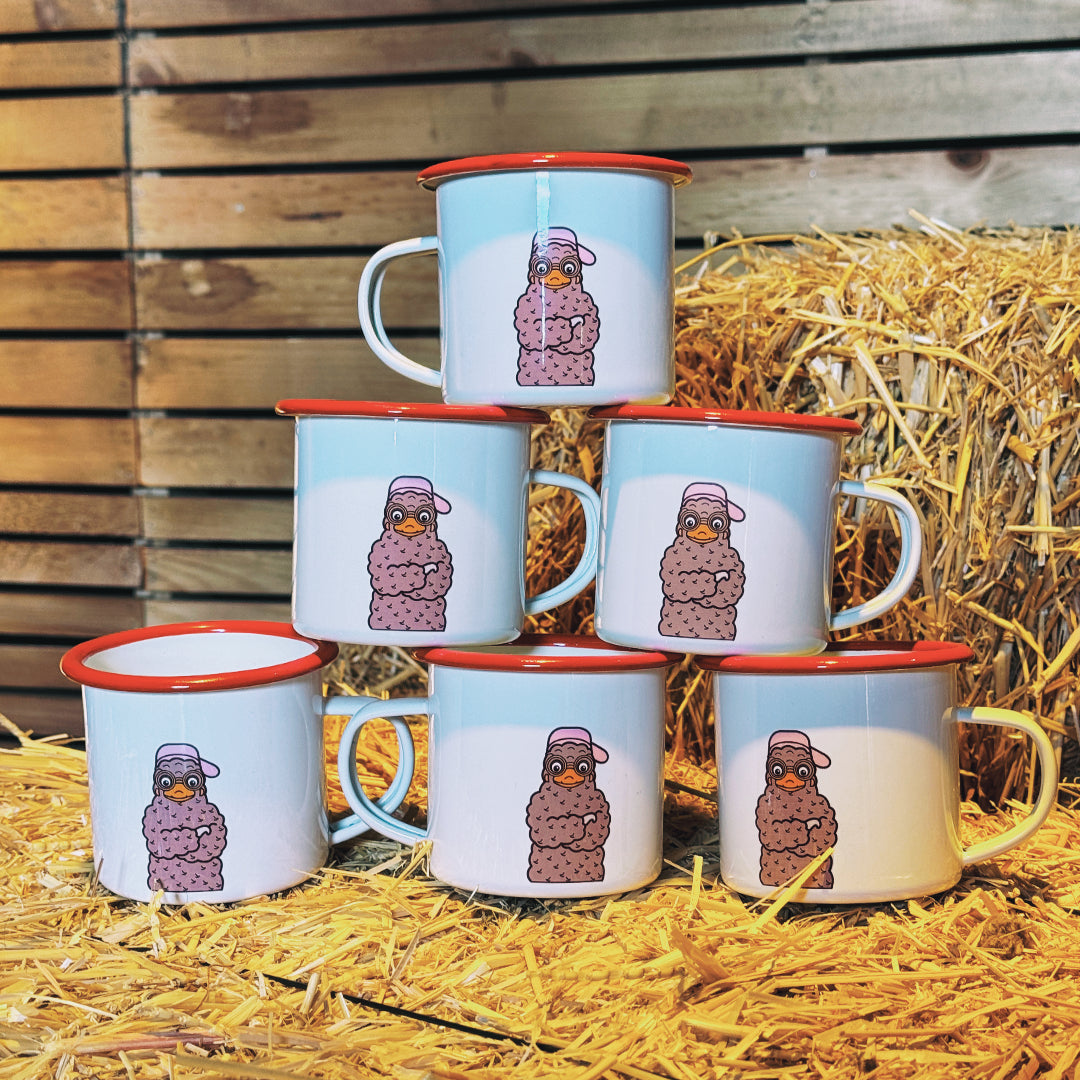 Tazón enlozado Guru Guru - Rojo