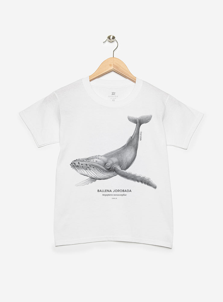 Polera Niño – Ballena Jorobada