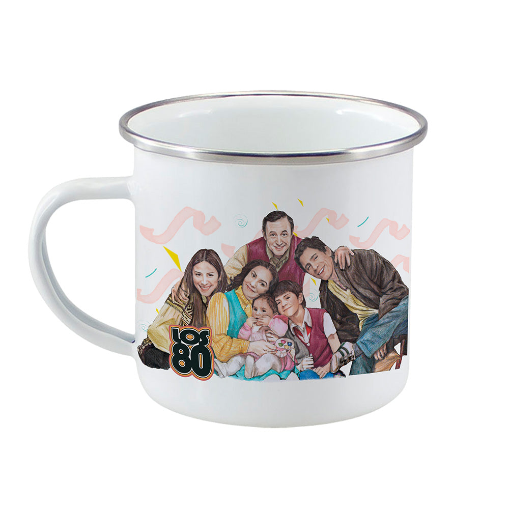 Tazón enlozado Los 80 Familia Herrera