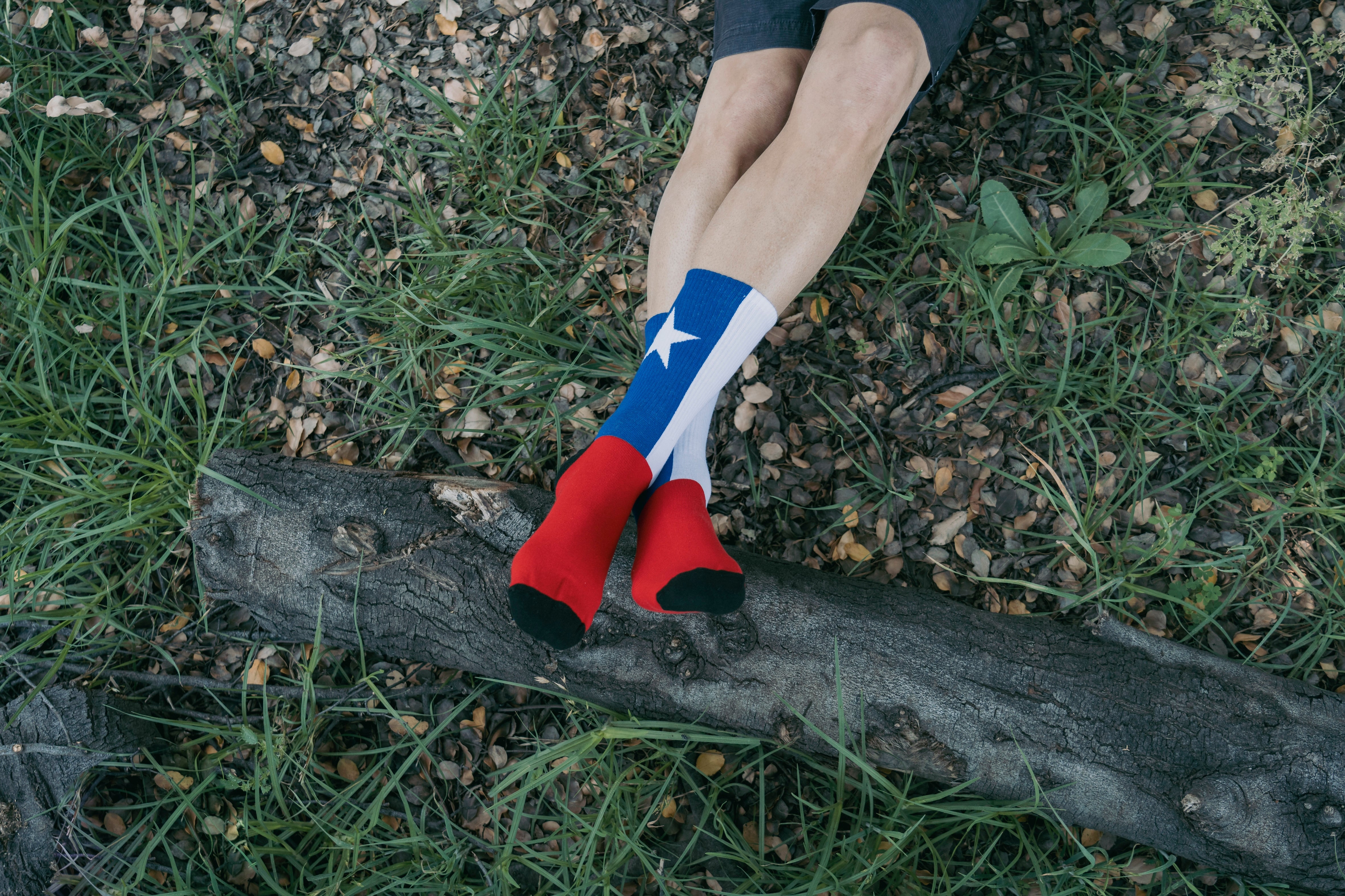 Calcetines Bacanes - Bandera en tus pies larga