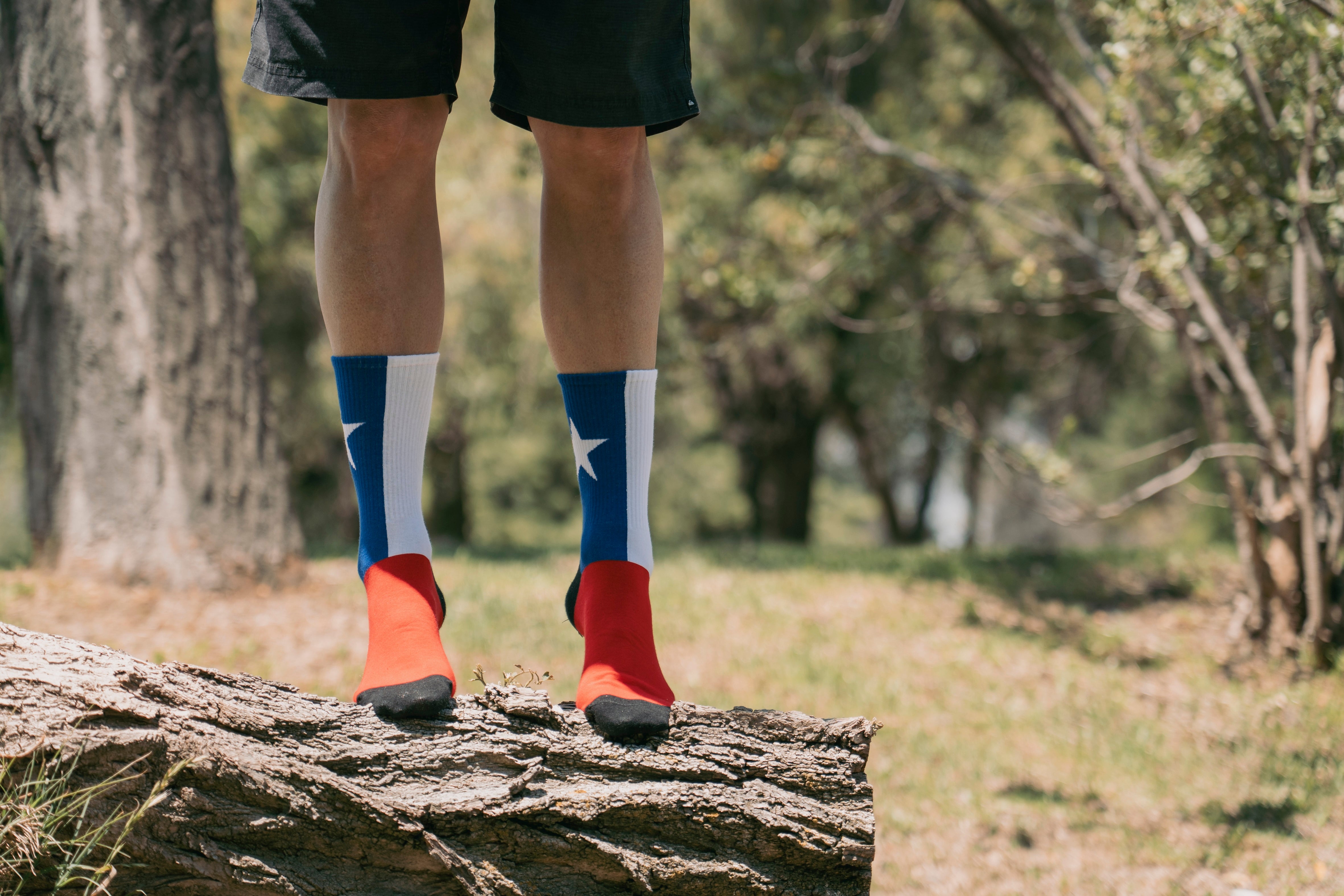 Calcetines Bacanes - Bandera en tus pies larga