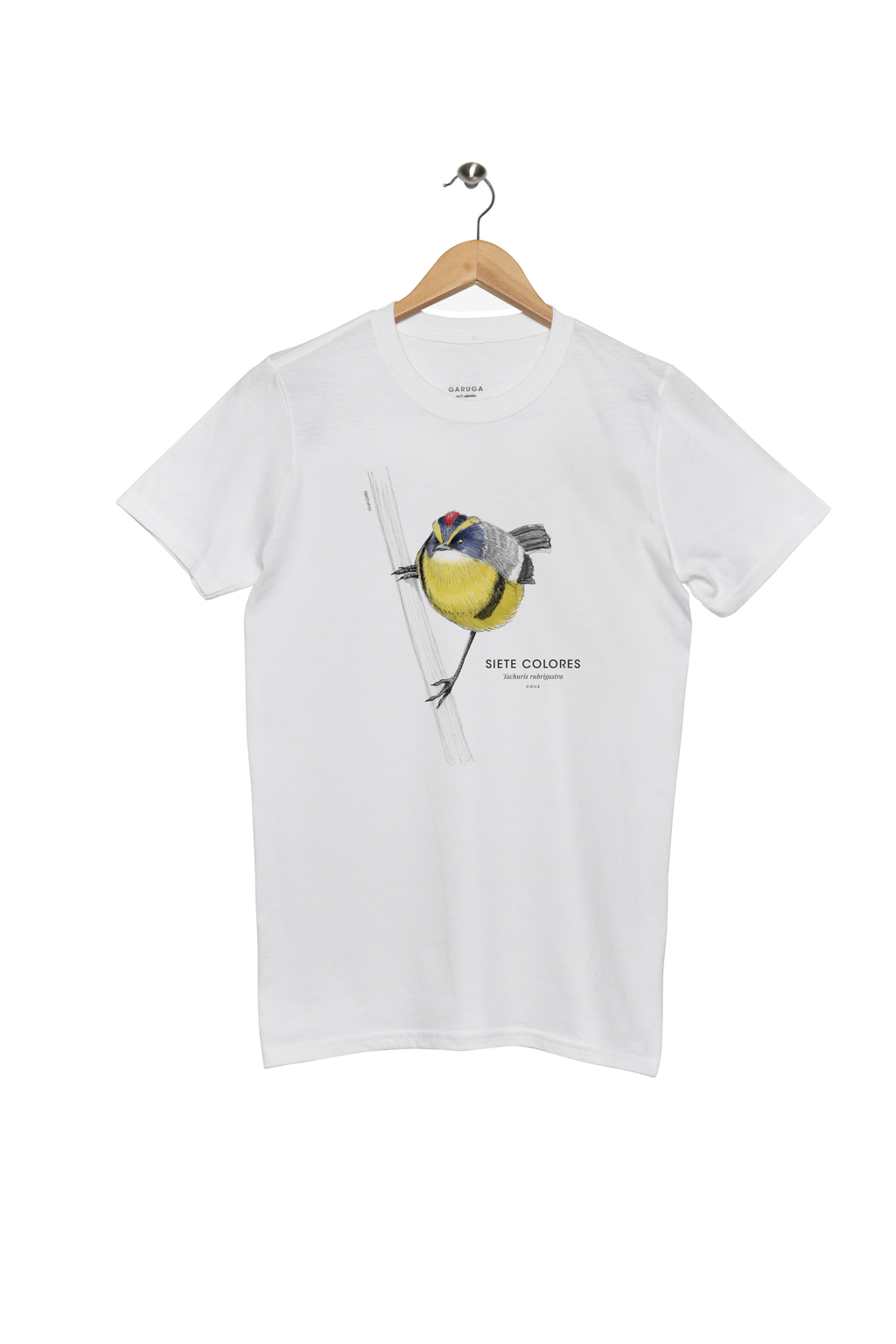 Polera Adulto Blanca Siete Colores